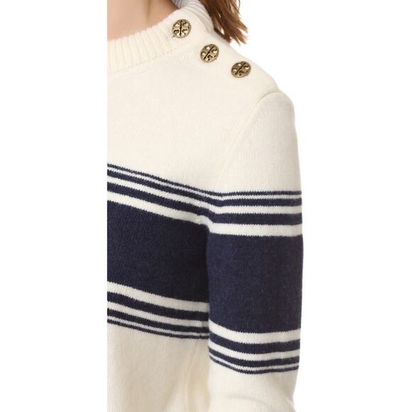 Tory Burch Lukas Sweater Wool size Small MSRP $298 - Picture 1 of 14